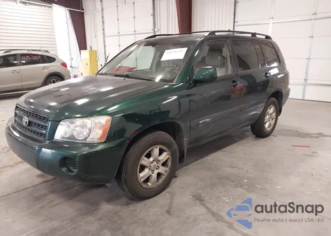 2002 Toyota Highlander V6 from USA, damaged, VIN JTEGF21AX20050306